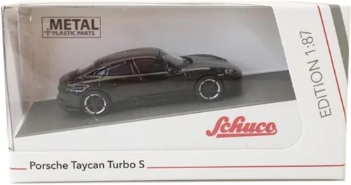 Miniatura 3 de Schuco 1:87 Porsch&e Taycan Black 452655900 [Envío desde Canadá]