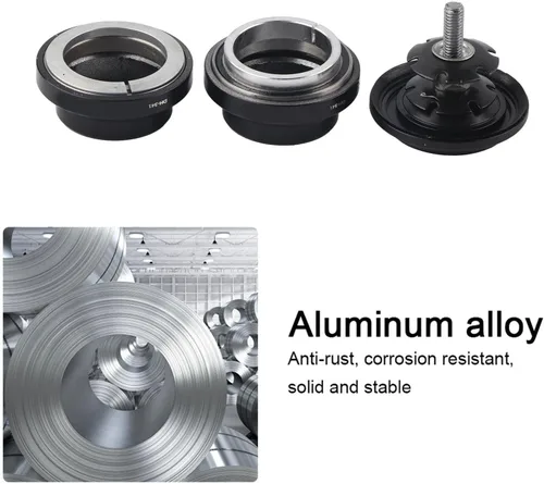 Miniatura 2 de Juego de auriculares, 1.339 in Mountain Road Bearing Headset Aleación de aluminio Delantero Horquilla Stem Headset para 1.126 in Dirección recta