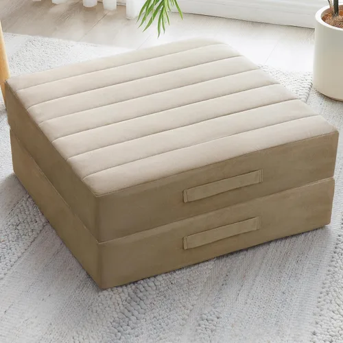 Miniatura 34 de JKMAX 2 Piezas Almohadas de Espuma de Alta Densidad para Piso - Almohadas Grandes Mejoradas para Asientos de Adultos - Cojín de Piso para Exteriores