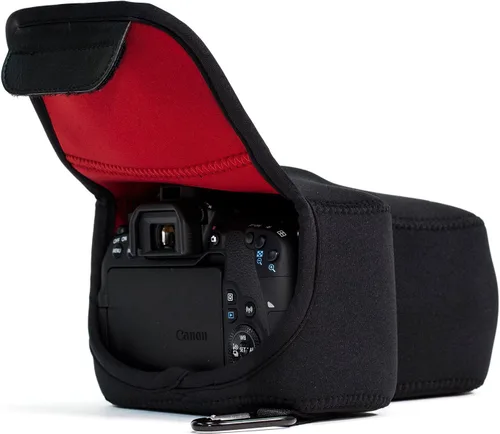 Miniatura 9 de MegaGear MG1194 - Funda de neopreno ultraligera para cámara compatible con Canon EOS Rebel T8i, Kiss X10i, Rebel SL3, Kiss X10, Rebel SL2, Kiss X9