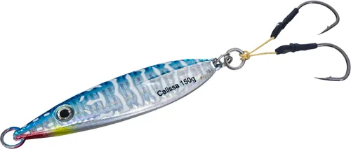 Miniatura 2 de Calissa Offshore Tackle Plantilla de caída rápida 80g 150g 250g 68kg Ganchos de asistencia 3/0 Mariposa - Plantilla de velocidad vertical de paso