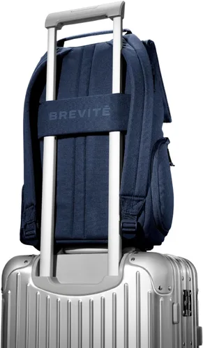 Miniatura 3 de BREVITE - Mochilas para cámara The Runner: mochila de fotografía minimalista y fácil de viajar, compatible con laptop y accesorios, Azul marino