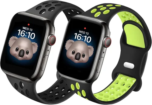 Miniatura 8 de Compatible con correa para Apple Watch para niños de 1.49, 1.57, 1.61, 1.65, 1.73, 1.77 y 1.85 pulgadas, correa deportiva de silicona suave