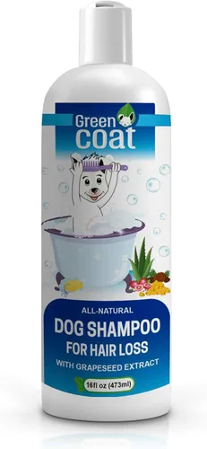 Miniatura 10 de Champú y acondicionador 2 en 1 para perros, extracto de caviar, aloe y bergamota para pieles sensibles, brillo profundo + desenredante, lavado