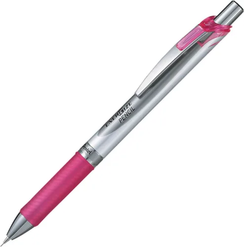 Miniatura 6 de Pentel Lápiz mecánico, Energize, 0.020 in, blanco perla y negro (PL75-AW)