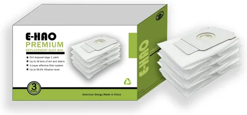 Miniatura 8 de Paquete de 10 bolsas de vacío compatibles con iRobot Roomba – i & s & j Series, bolsa de repuesto para iRobot Roomba