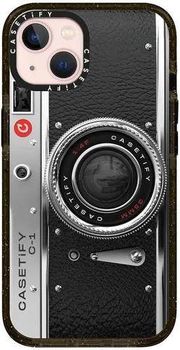 Miniatura 423 de Funda Impact de CASETiFY para iPhone 13 Pro Max con Magsafe - Estuche Claro Cuento de Invierno - Claro Negro Estuche transparente Winter Tale