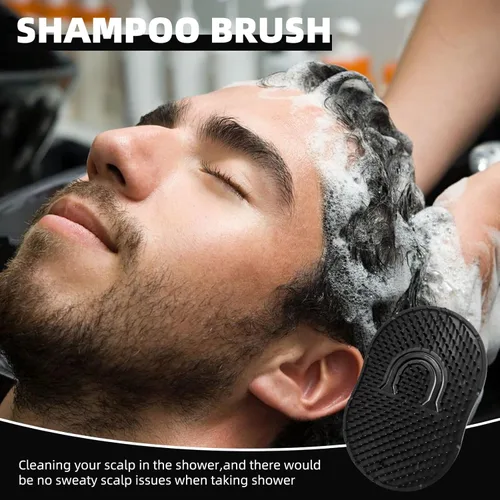 Miniatura 6 de Soft 'N Style Paquete de 12 peines de palma de bolsillo, peine de champú, peine masajeador de cabello, peine masajeador de cuero cabelludo, cepillo