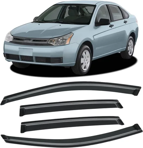 Miniatura 133 de Visera de ventana para Honda Civic 2022-2025, protectores de lluvia de canal exterior, escudos, deflector de ventilación, sombra, viento, humo