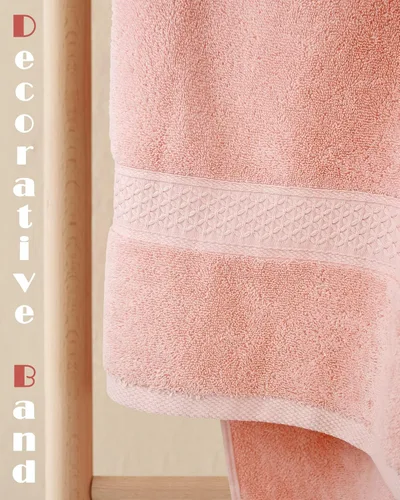 Miniatura 4 de Cleanbear Juego de 6 toallas de baño suaves, gruesas y absorbentes, 55 x 27 1/2 pulgadas