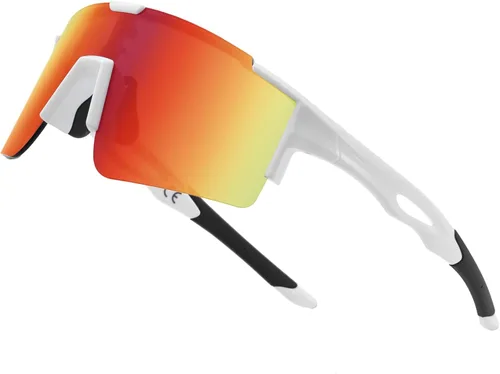 Miniatura 10 de DUCO Gafas de sol deportivas para hombre, gafas de sol de ciclismo, gafas de sol de béisbol juveniles, ligeras, TR90, gafas de marco DC0032