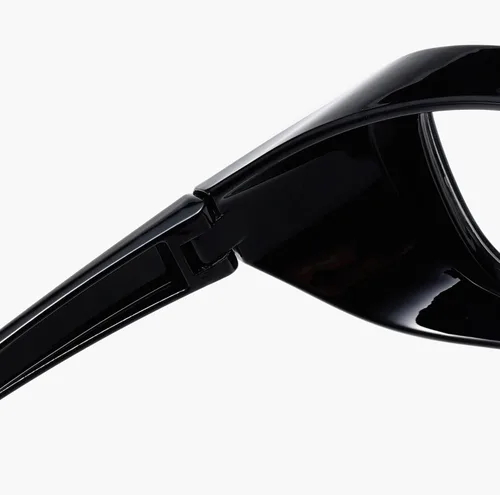 Miniatura 7 de B&Q Paquete de 3 lentes de lectura unisex con marco negro grueso, lentes transparentes para hombres y mujeres