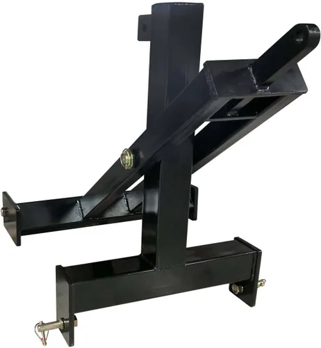Miniatura 6 de Titan Attachments Elevador de tijera de 3 puntos para tractores de categoría 1, elevación de manipulación de materiales para elevar, bajar