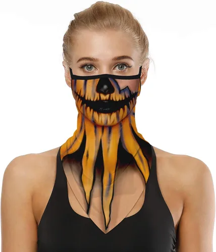 YAYOUREL - Bufanda para el cuello máscara facial pañuelos para hombres y mujeres protección frente a la radiación solar en verano pasamontañas