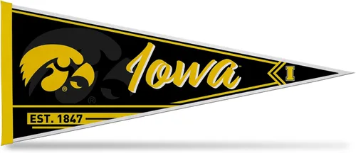 Miniatura 102 de Rico Industries NCAA Banderín Clásico de Fieltro para Decoración de Pared de 12" x 30" - Ideal para Decoración del Hogar/Dormitorio/Cueva de Hombre