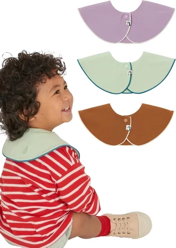Miniatura 18 de Konny Baby Bib 3/5/7-Pack Set, 360 ° Rotate, Soft and Absorbent Drooling for Toddler Boys Girls Baby Essentials