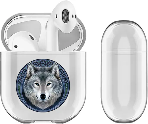 Miniatura 7 de Head Case Designs Funda de carga con licencia oficial de Anne Stokes Dagger Dragon Fantasy Designs de cristal duro transparente compatible con Apple
