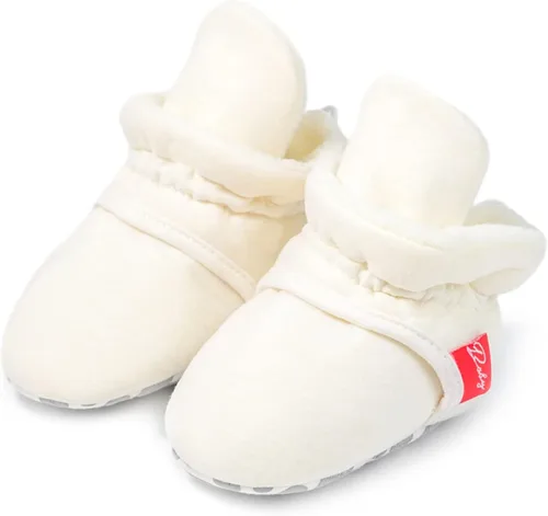 Miniatura 21 de SOFMUO Pantuflas unisex para bebé, niña, niño, ligeras, antideslizantes, para interiores, zapatos de casa, botines para niños pequeños