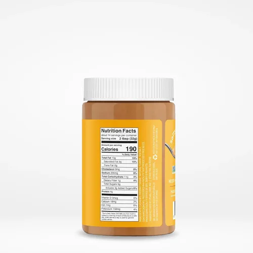 Miniatura 2 de Octonuts Mantequilla de anacardos con sal marina tostada y caramelo 16oz - Mantequilla de frutos secos pura y cremosa - Alimentos deliciosos - Sin