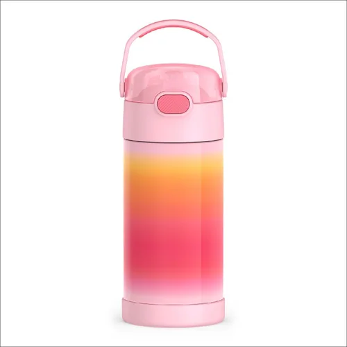 Miniatura 29 de THERMOS FUNTAINER - Botella de acero inoxidable con aislamiento al vacío y sorbete, capacidad de 12 onzas, para niños, azul Azul marino