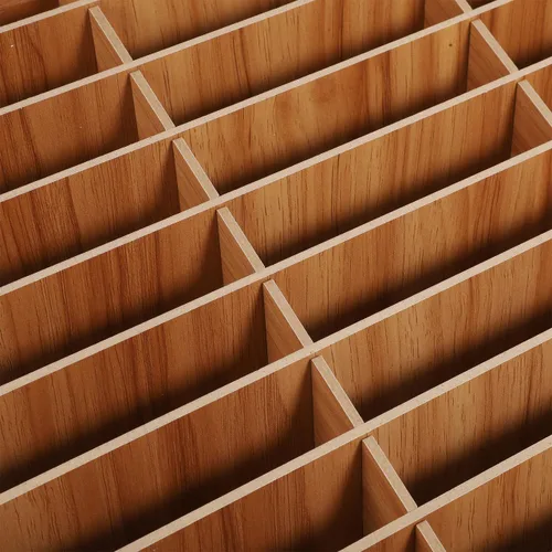 Miniatura 9 de Ciieeo Organizador de escritorio de madera, caja de almacenamiento para teléfono, 30 rejillas, compartimento para el aula, organizador de escritorio