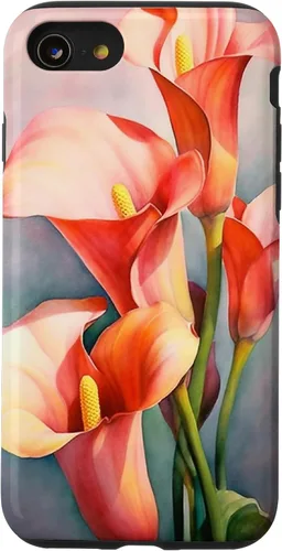 Miniatura 18 de Calla Lilies Flower Floral Watercolor Case for iPhone 17