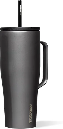 Miniatura 16 de Corkcicle Cold Cup XL - Vaso aislado con asa – Mantiene las bebidas frías 12 horas – Triple aislamiento – Tapa a prueba de derrames – Regalo de Café