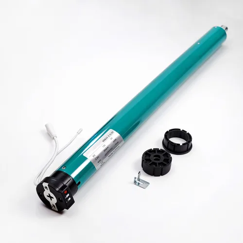 Miniatura 17 de Rollerhouse - Motor de persiana enrollable de 1.75"/45mm con batería y control remoto para persianas enrollables solares para ventanas