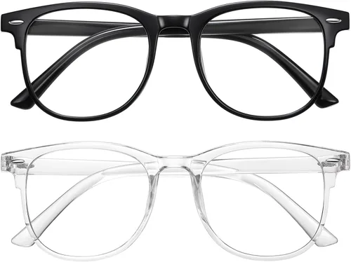 Miniatura 12 de Okany Lentes de bloqueo de luz azul para mujeres, hombres y mujeres, con filtro de pantalla de computadora negra, gafas de juego para mujeres