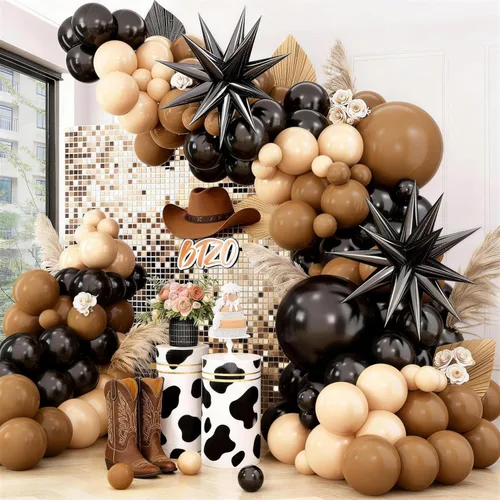 Miniatura 5 de Arco de globos azul, rojo y negro, guirnalda de globos con globos de papel de aluminio, globos metálicos plateados para niños, baby shower, Azul