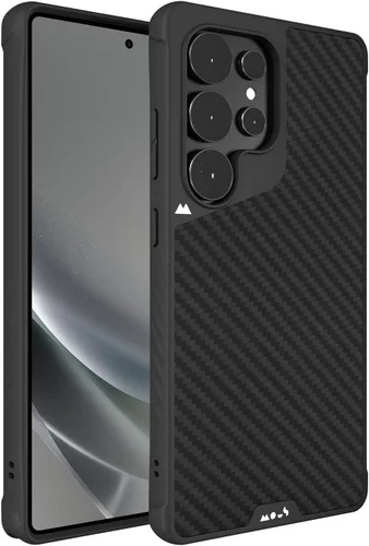 Miniatura 11 de Mous Funda protectora para Samsung Galaxy S26, compatible con MagSafe y Qi2, funda protectora ilimitada para Galaxy S26, a prueba de golpes, Fibra