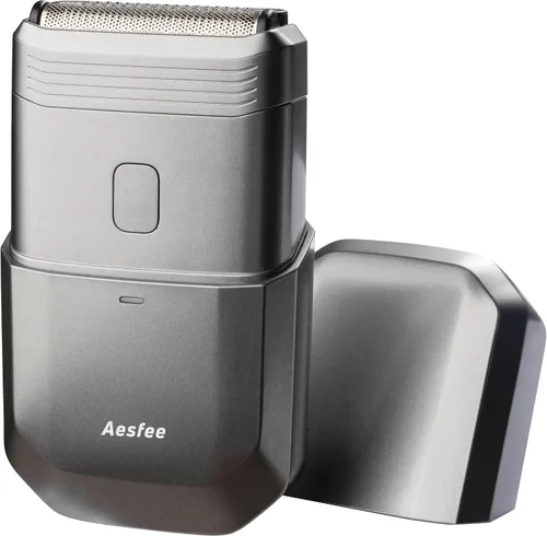 Maquinillas de afeitar eléctricas para hombres – Afeitadoras eléctricas de viaje compactas para hombres calvos – Pequeñas afeitadoras portátiles de