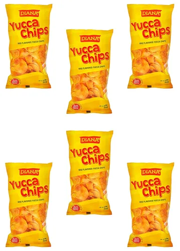 Diana Yuca Snacks 2.29 oz (65g) - Chips (paquete de 6)