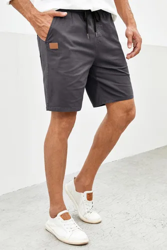 Miniatura 7 de JMIERR - Pantalones cortos informales para hombre, pantalones cortos de golf, pantalones chinos con cordón, de tela de sarga elástica, para verano