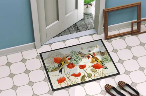 Miniatura 4 de Caroline's Treasures ASA2189MAT - Felpudo europeo de 18 x 27 pulgadas, tapete para puerta delantera, interior y exterior, para entrada