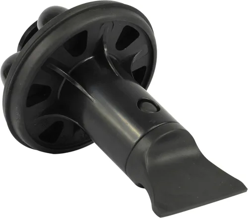 Miniatura 2 de Danco 10768A Disposal Genie II Filtro y Tapón para Eliminación de Basura, Protector de Salpicaduras para Fregadero de Cocina con Raspador de Negro