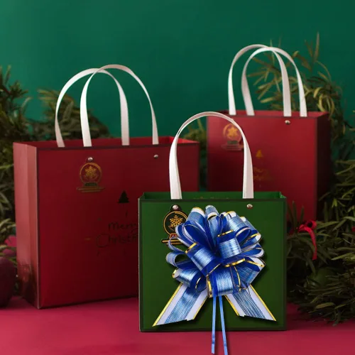 Miniatura 4 de OPSFALCON 6 piezas de lazos grandes con diseño floral azul para tirar, lazos para envolver regalos, bodas, cumpleaños, Navidad, día de San Valentín