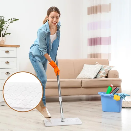 Miniatura 7 de Hoolerry 900 paños de barrido en seco compatibles con Swiffer Sweeper, repuestos desechables para trapeador seco, paños para polvo, almohadillas
