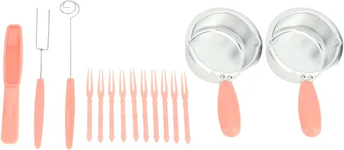 Miniatura 9 de Olla eléctrica de chocolate para fundir fondue de chocolate con olla doble, herramienta de cocina, olla de fusión de chocolate, chocolate eléctrico