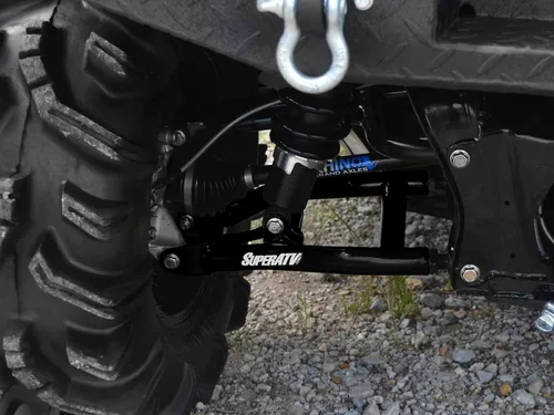 Miniatura 3 de SuperATV Brazos A traseros inferiores de alta holgura para Can-Am Defender/Max (2016-2019) - Negro