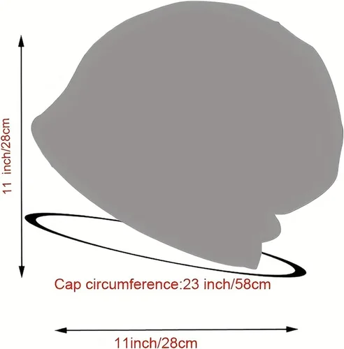 Miniatura 2 de Gorros de quimioterapia holgados y casuales para mujer