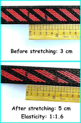 Miniatura 4 de Cuerda elástica plana con ganchos de acero de longitud ajustable de 67 a 126 pulgadas, correa elástica resistente para bicicletas al aire libre