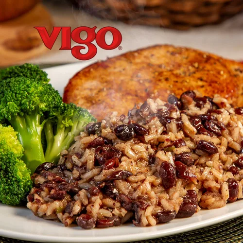 Miniatura 4 de Vigo Auténticos frijoles negros y arroz, bajo en grasa, 8 onzas (frijoles negros y arroz, paquete de 1)