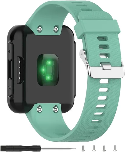 Miniatura 19 de Compatible con la correa Garmin Forerunner 35, bandas de repuesto de silicona Solf para reloj Garmin Forerunner 35