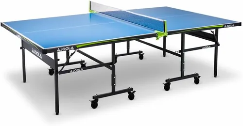Miniatura 7 de JOOLA - Mesa de tenis de mesa para exteriores - Mesa de conferencia multiusos, mesa de comedor - Aspecto de madera y concreto, incluye set de red