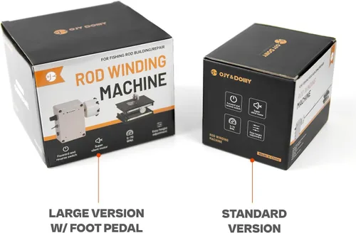 Miniatura 6 de OJYDOIIIY Fishing Rod Repair Kit,Rod Building Kit and Supplies,Wrapping and Winding Machine for Epoxy Drying