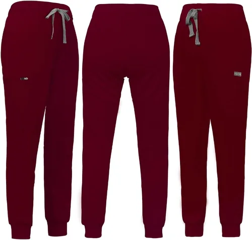 Miniatura 5 de niaahinn Conjunto de uniformes médicos para mujer, uniformes de enfermería, cuello en V clásico y pantalones quirúrgicos para correr