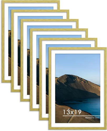 Miniatura 8 de PEALSN - Juego de 6 portarretratos de 5 x 7 pulgadas para fotos de 4 x 6 pulgadas con paspartú/5 x 7 pulgadas sin paspartú, para montaje en Negro