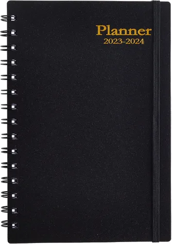 Miniatura 14 de Agenda diaria 2026-2027, agenda semanal y mensual 2026-2027, año académico, planificador calendario enero 2026-junio 2027, 8.2 x 5.5 pulgadas, 18