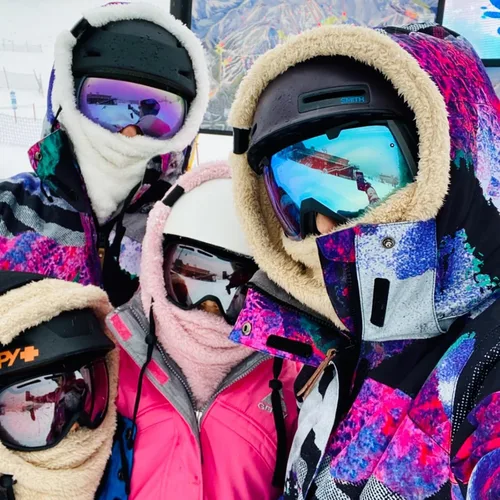 Miniatura 7 de Capucha de sherpa, pasamontañas, máscara de esquí, máscara de invierno resistente al viento, cubierta cálida para el frío